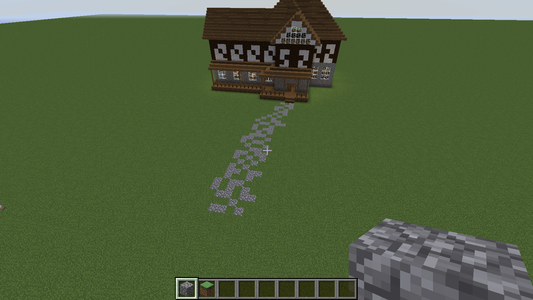 Half Timbered Minecraft House 5 Steps Instructables Half Timbered Minecraft House 5 Steps Instructables