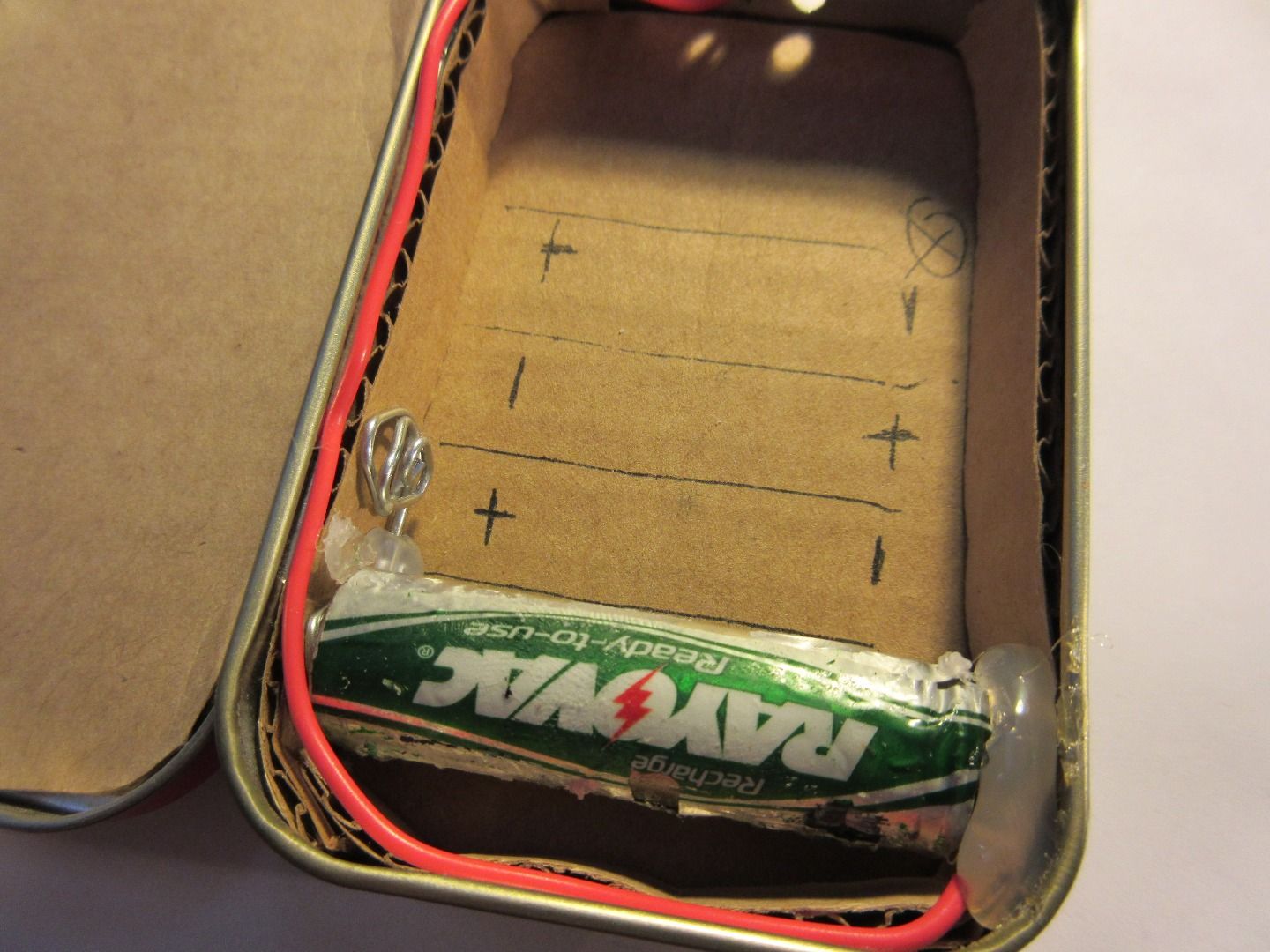 DIY AA Battery Holder 7 Steps Instructables