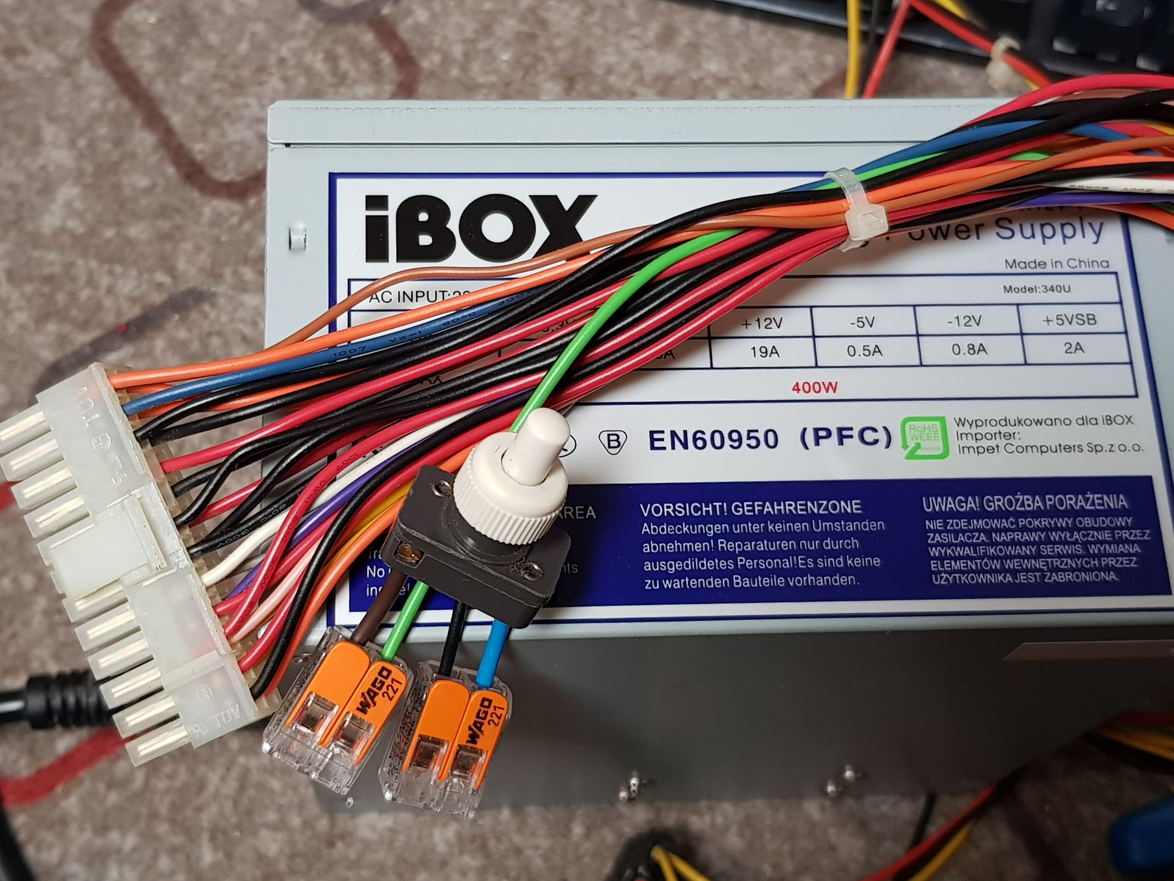 How to Power Up an ATX Power Supply Without a PC!