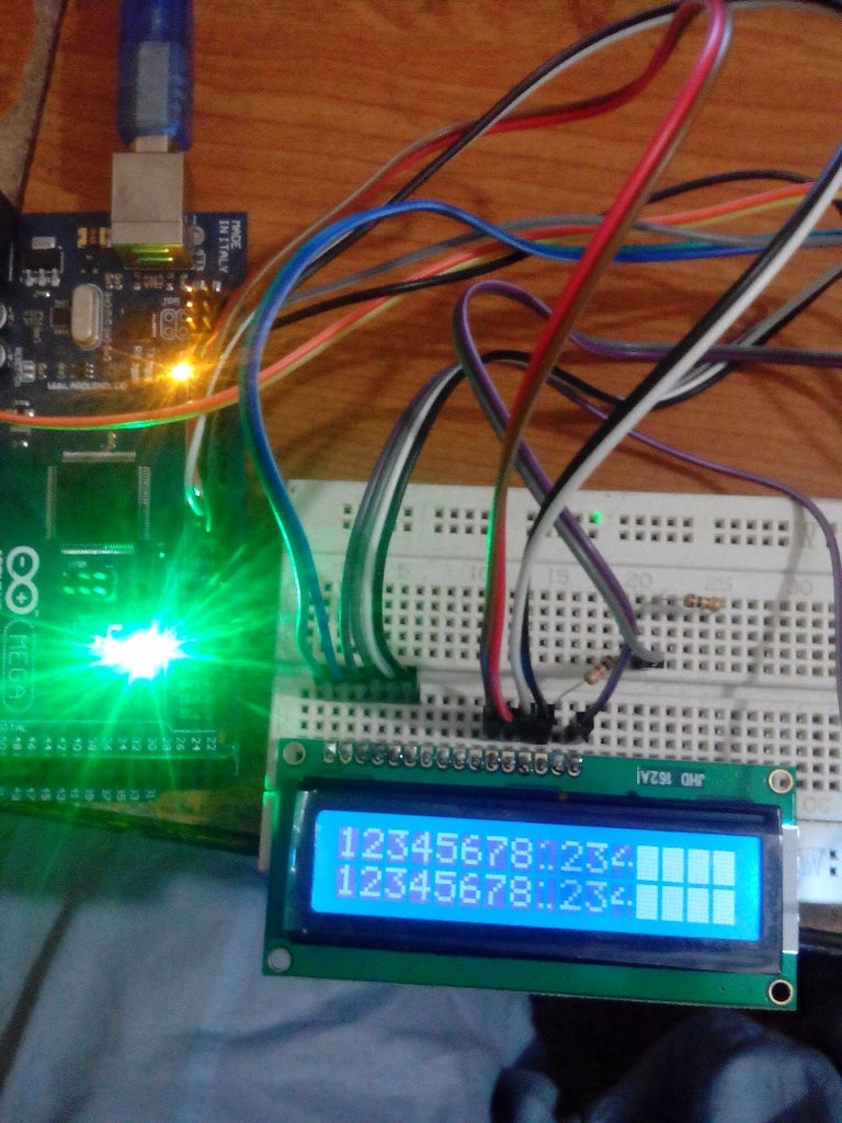 Connect a 16x2 LCD Display to an Arduino : 9 Steps - Instructables