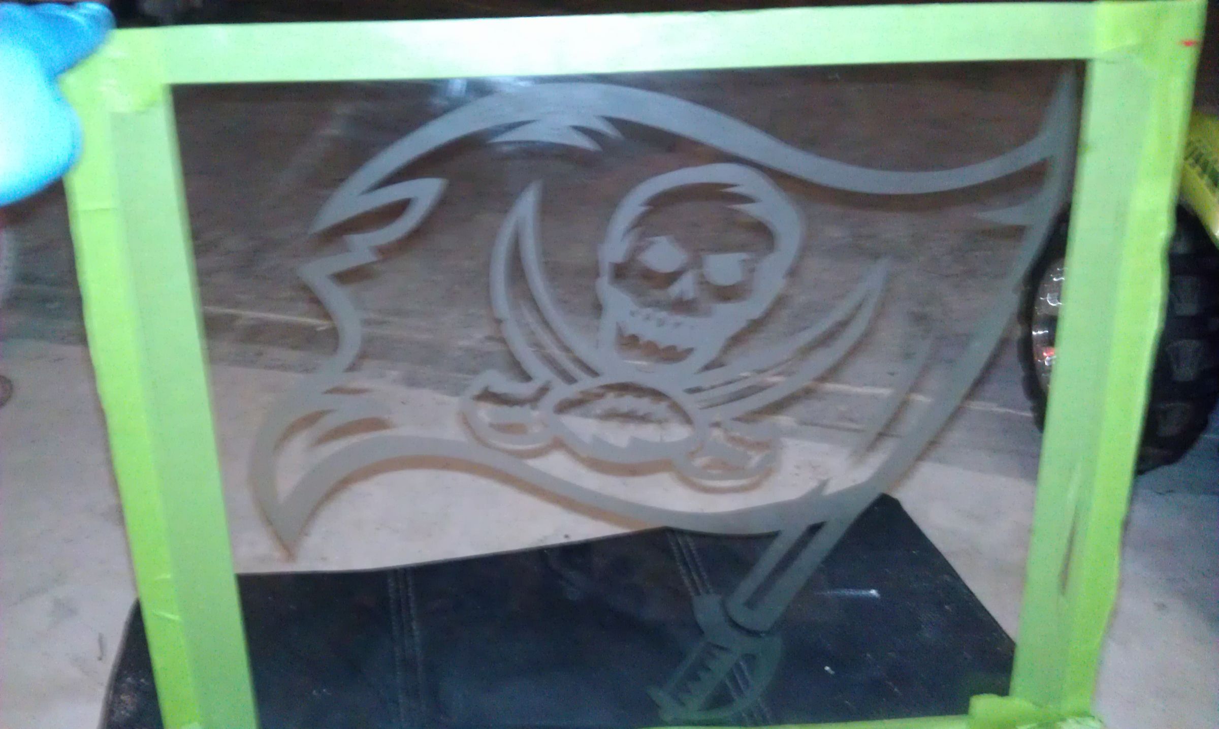 Etched Glass With Light Up Frame 5 Steps Instructables