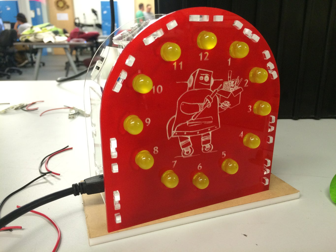 Arduino-powered LED Clock : 11 Steps (with Pictures) - Instructables