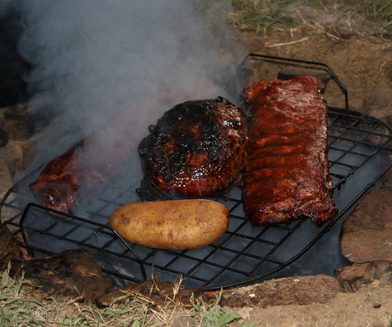 Make Your Own Smoke Pit.  