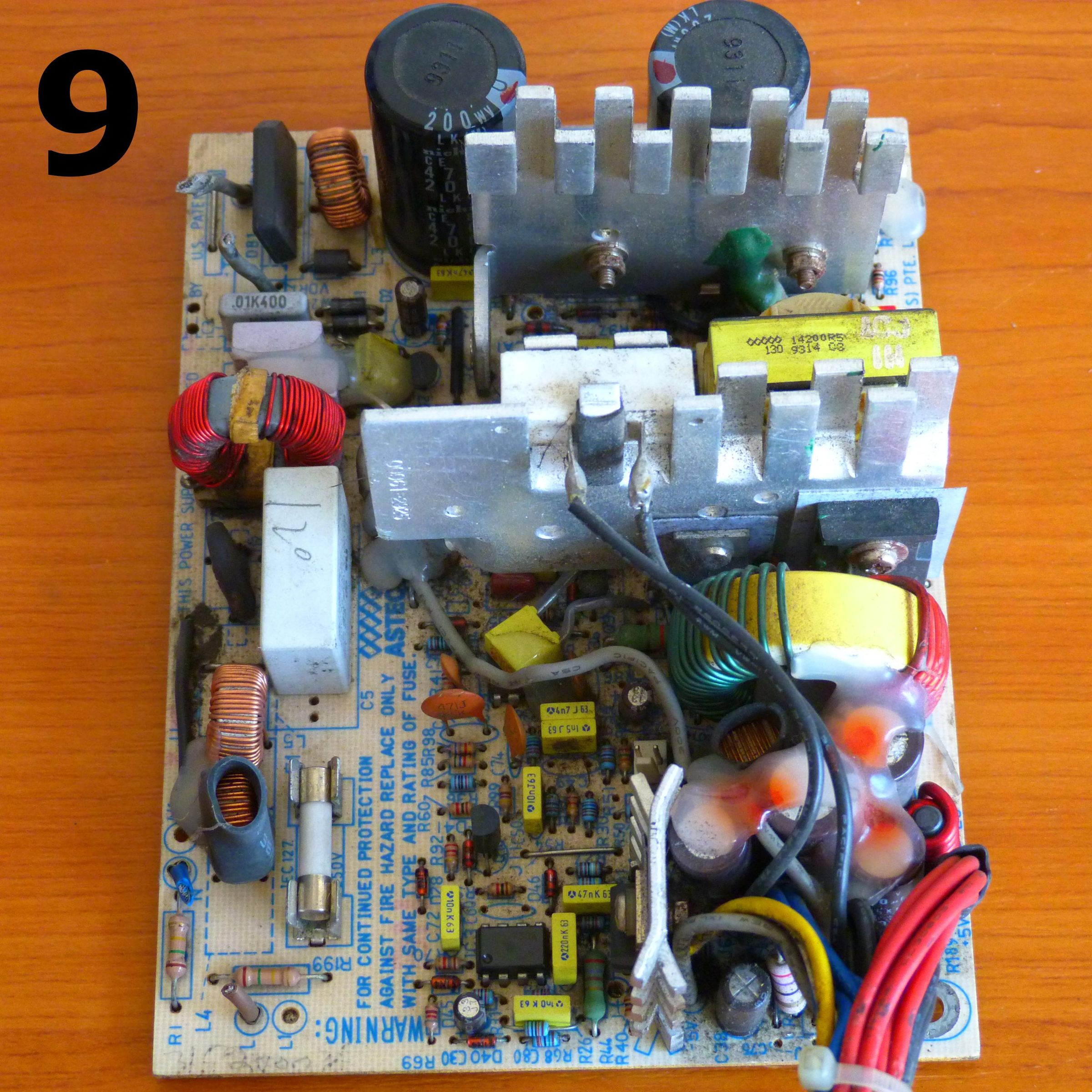 Initial Disassembly of the Power Supply