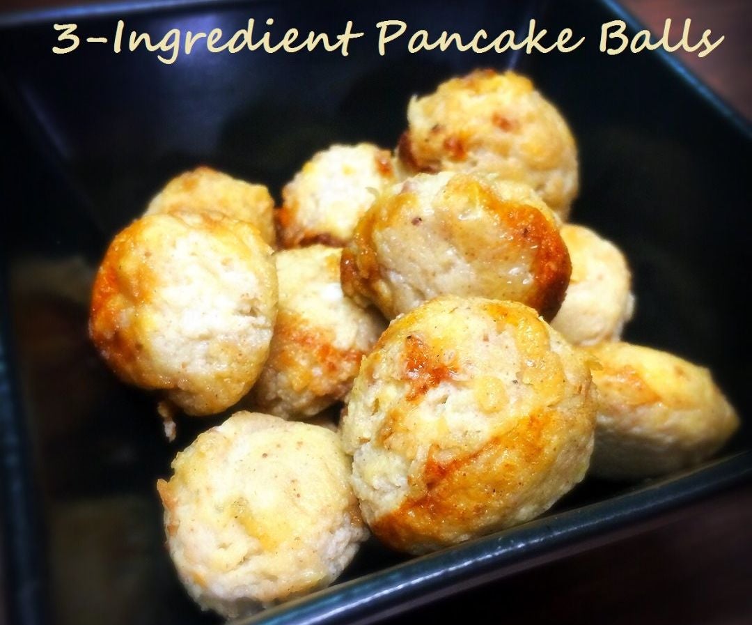 3Ingredient Pancake Balls 8 Steps (with Pictures) Instructables