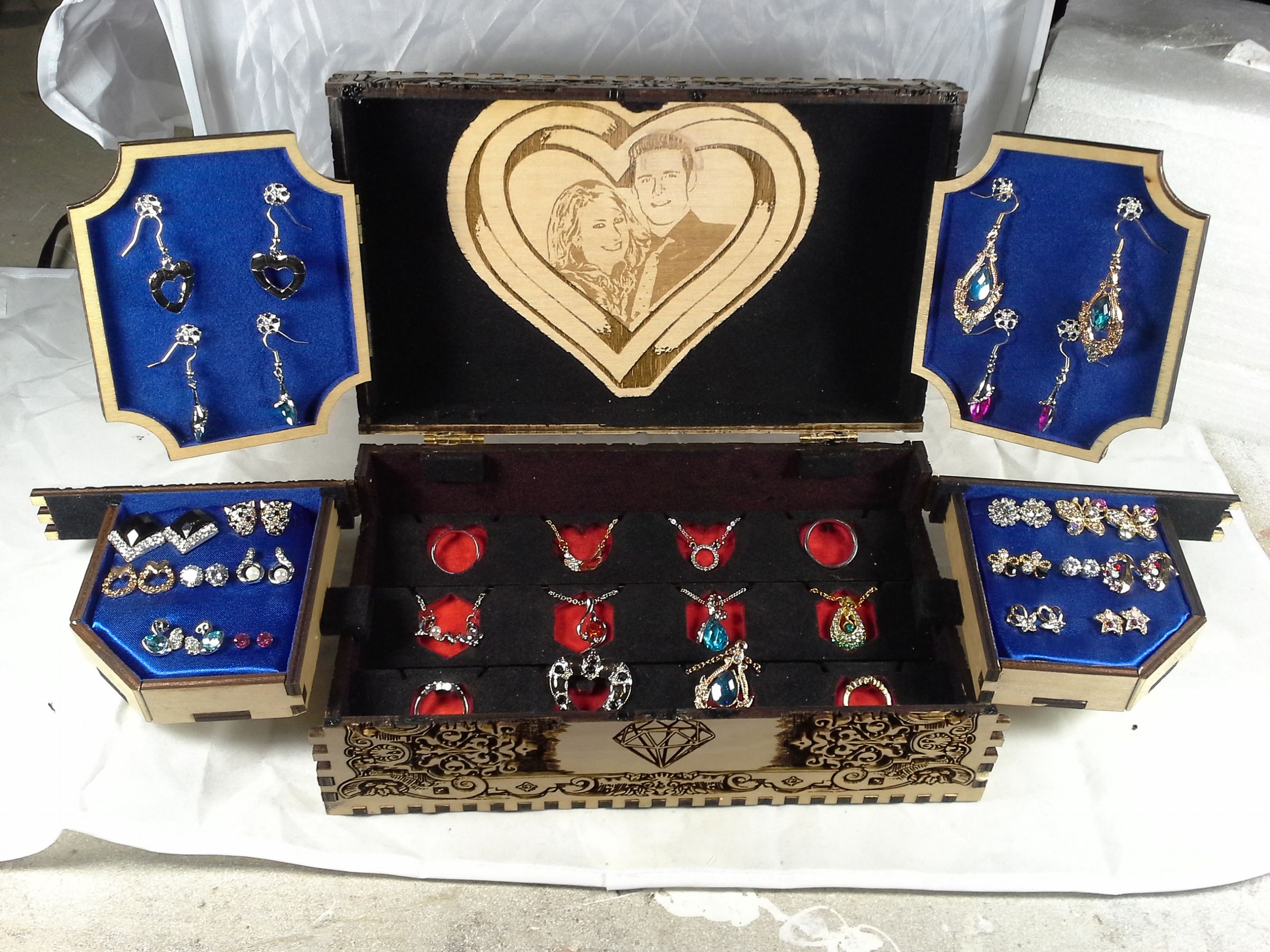 Laser Cut Wooden Jewelry Box 19 Steps (with Pictures) Instructables