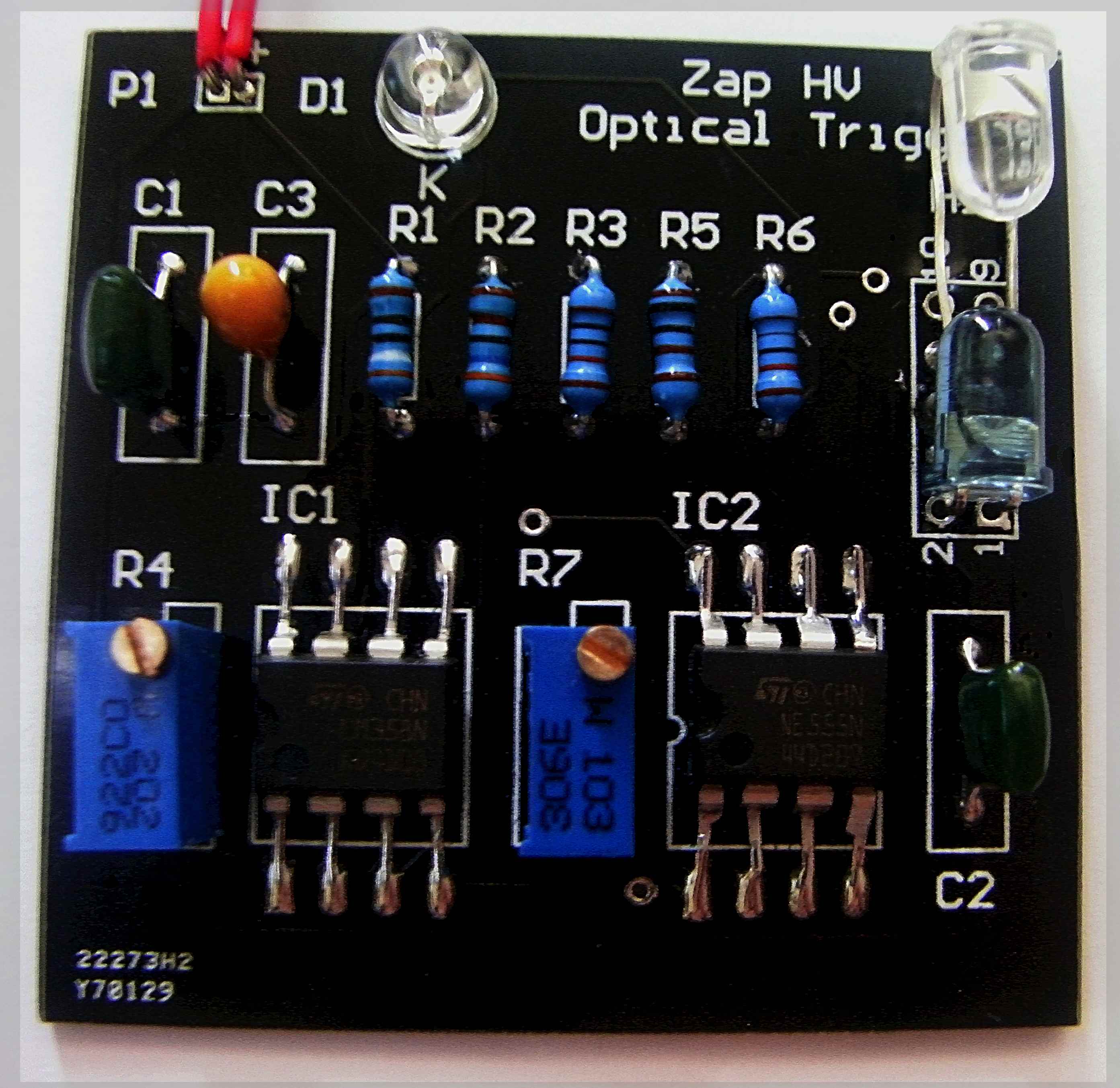 Coil Gun Optical Trigger Circuit Instructables