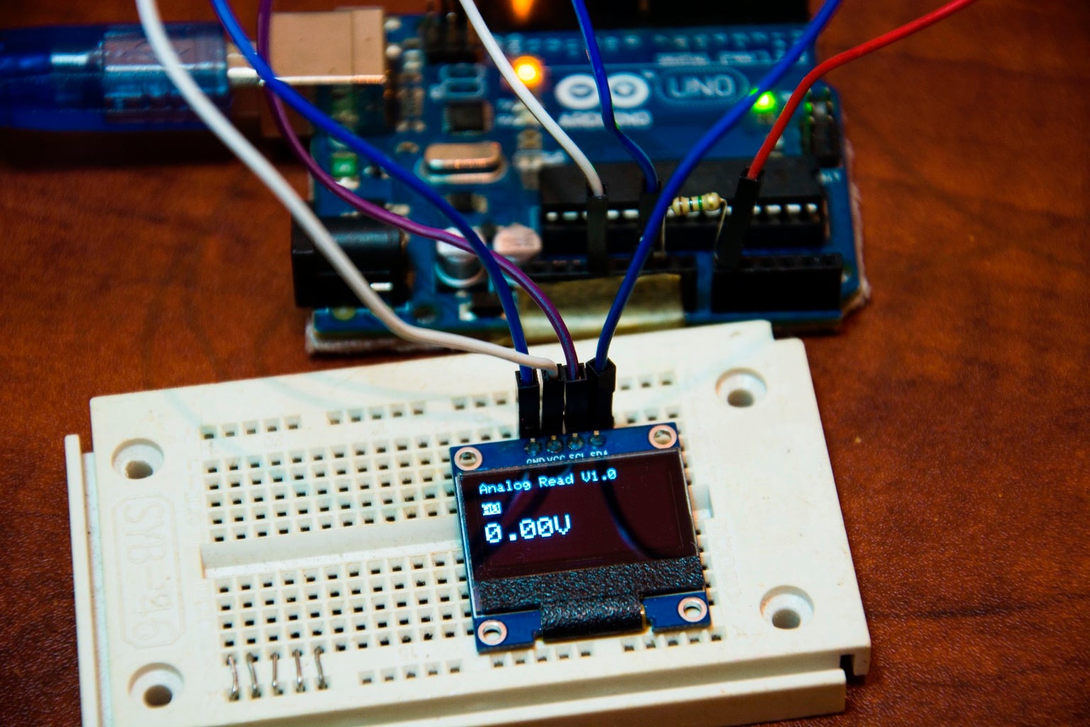 Arduino OLED Voltage Meter : 4 Steps - Instructables