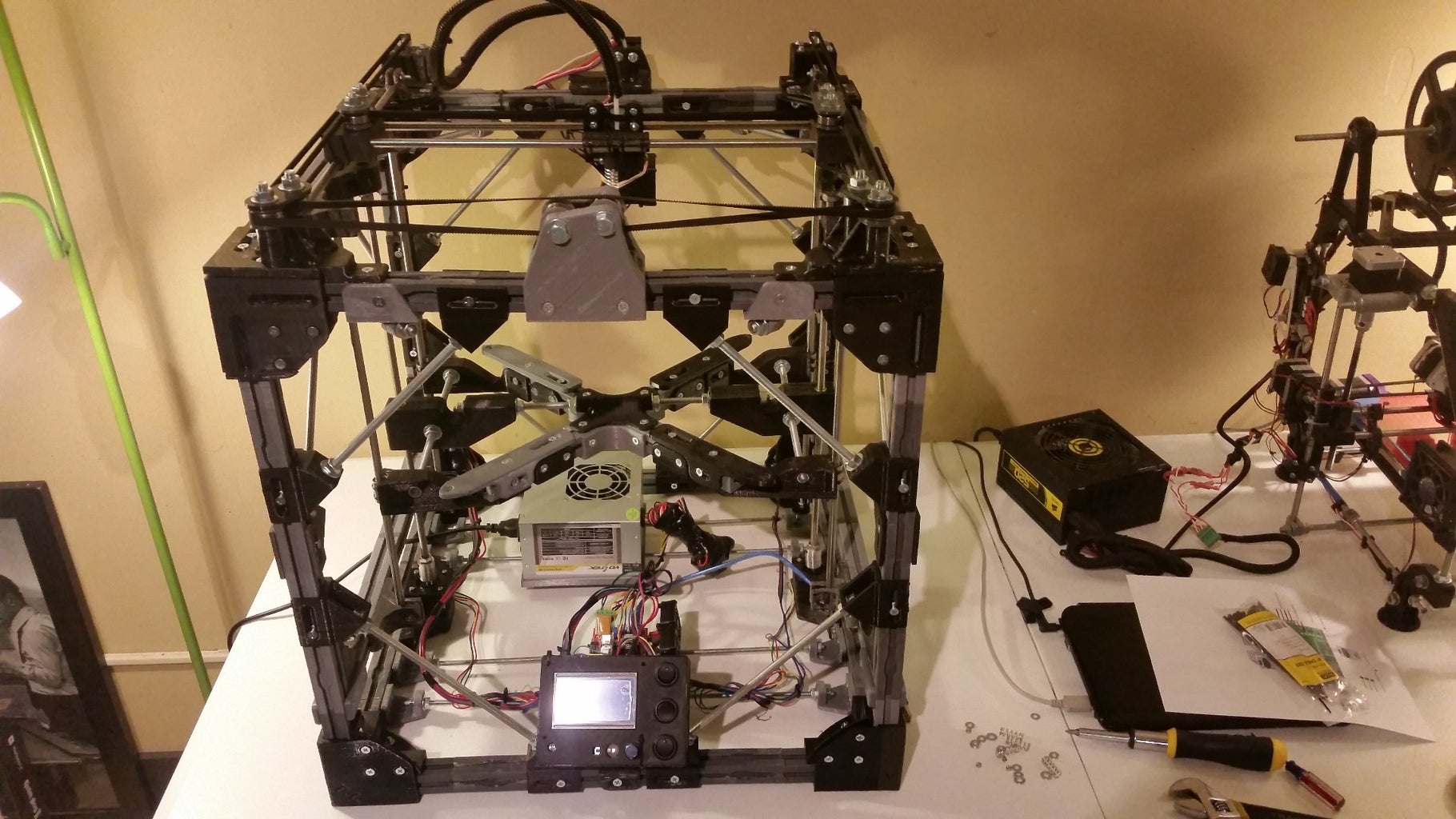How to Create a Large 3D Printer Using a Smaller 3D Printer - "Project ...