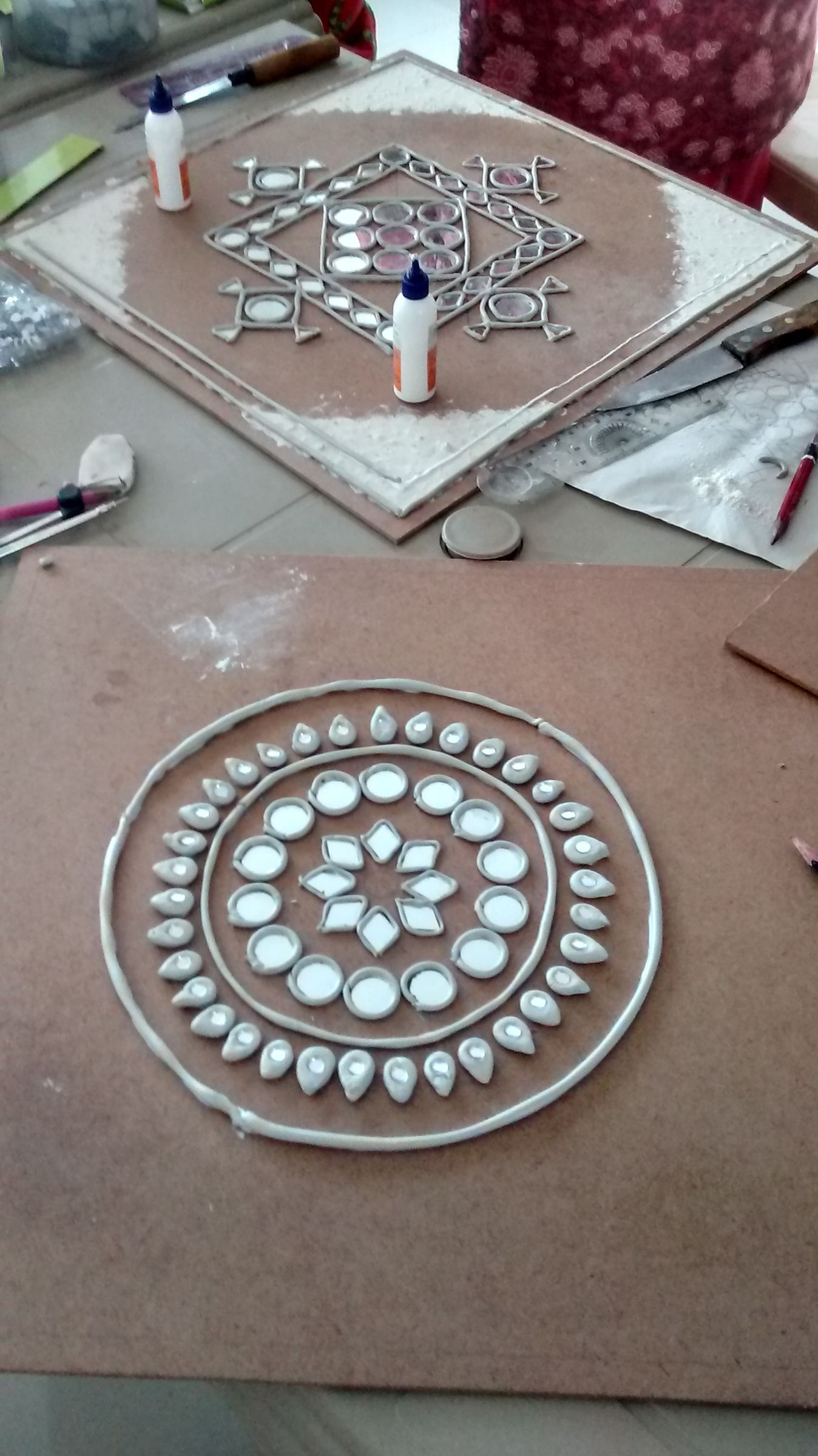 Lippan Kaam Clay Art of Gujarat 7 Steps (with Pictures) Instructables