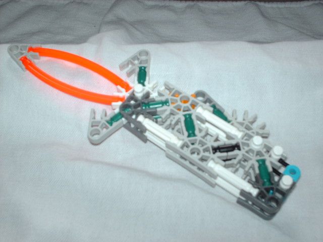 DIY guide for Knex locking switchblade knife with step-by-step instructions