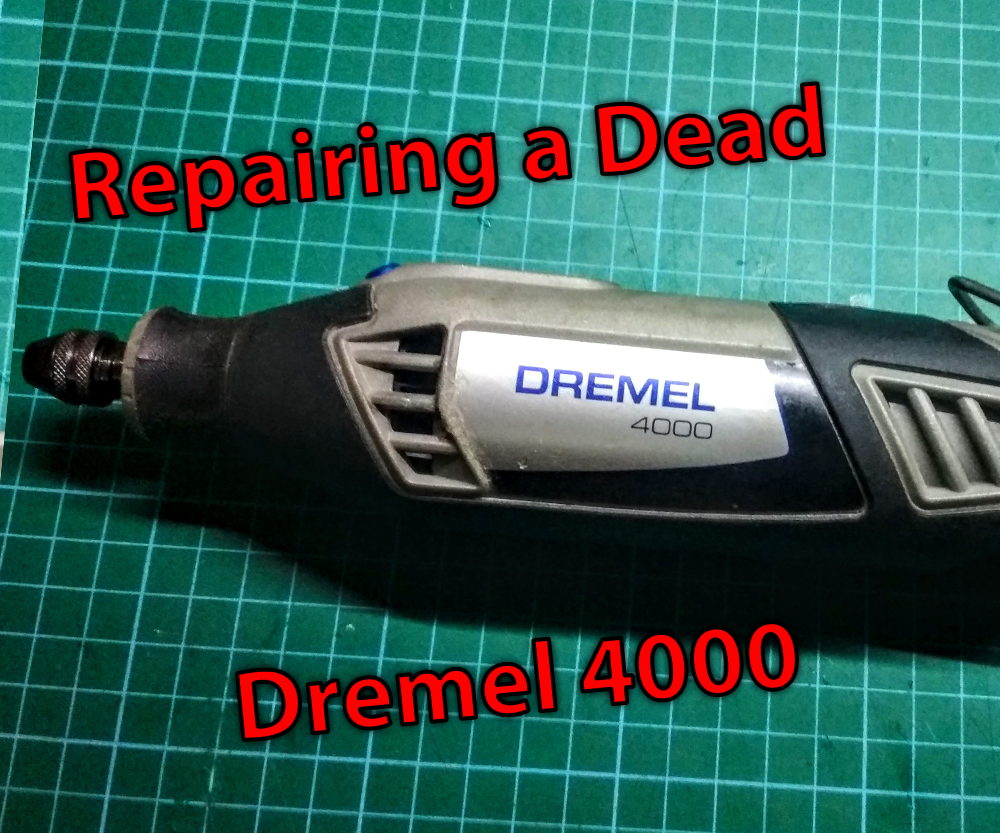 Repairing a Dremel 4000 16 Steps Instructables