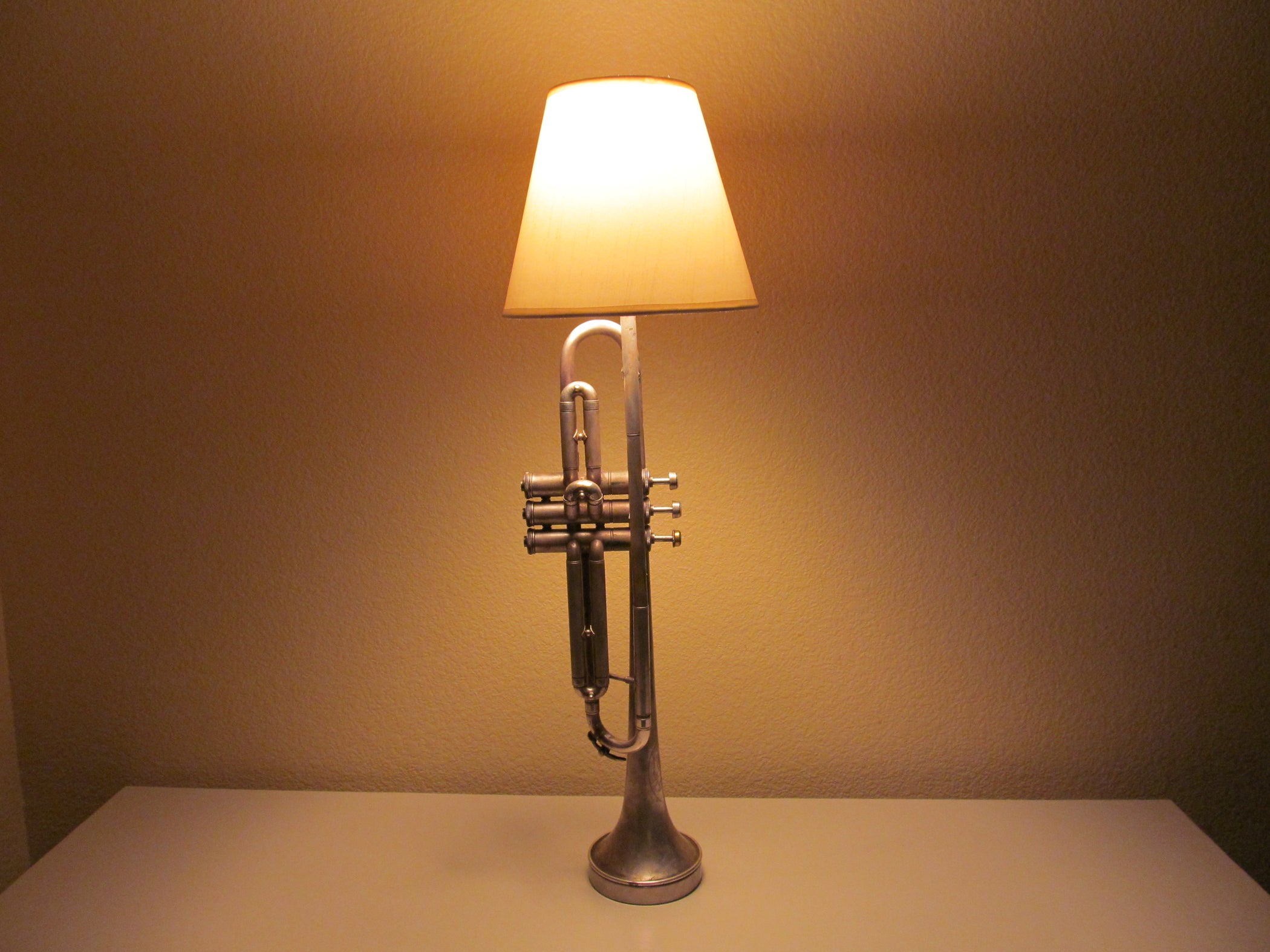 How to Make a Trumpet Lamp 4 Steps (with Pictures) Instructables
