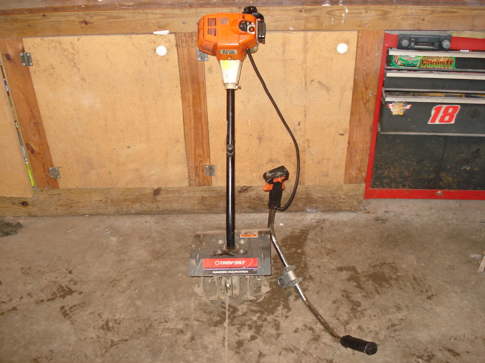 How To Make A Mad Mantis Weedeater Cultivator 11 Steps With Pictures Instructables