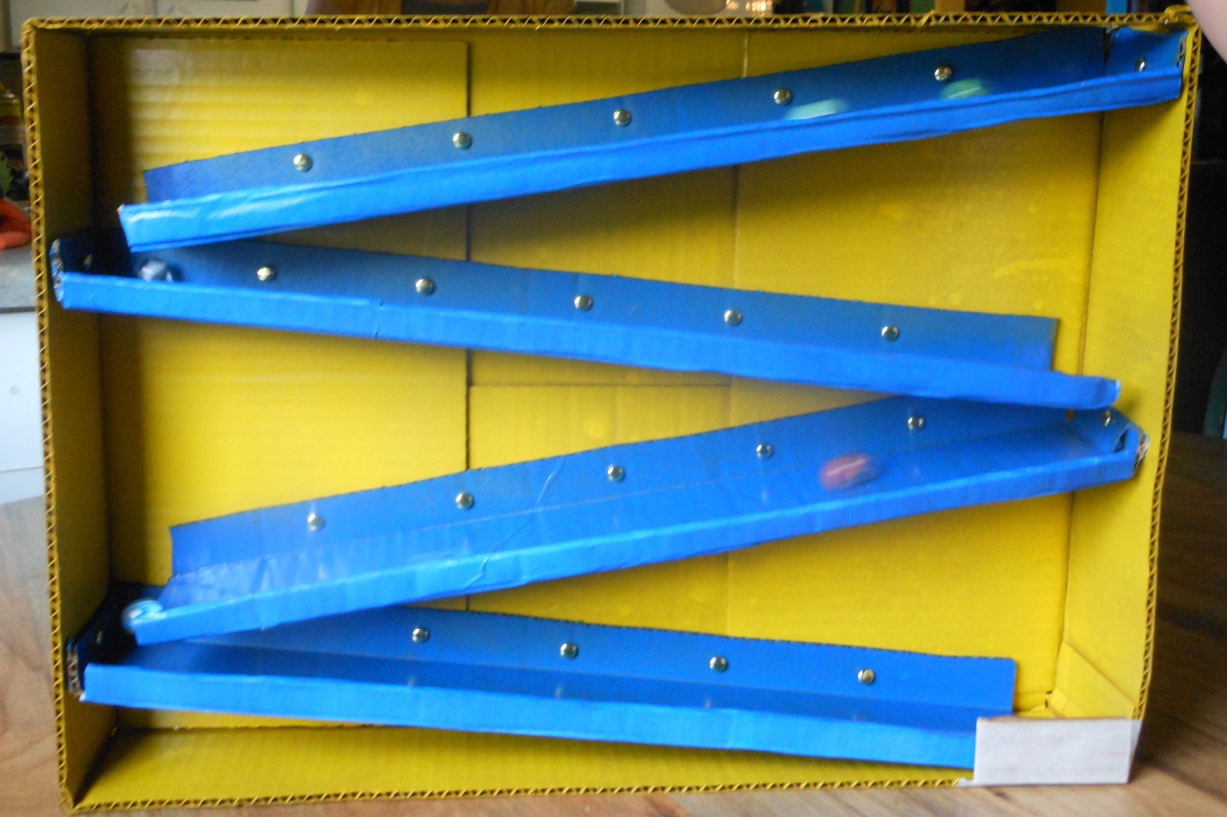 cardboard marble racer DIY Project - Step-by-Step DIY Project | FindingDIY