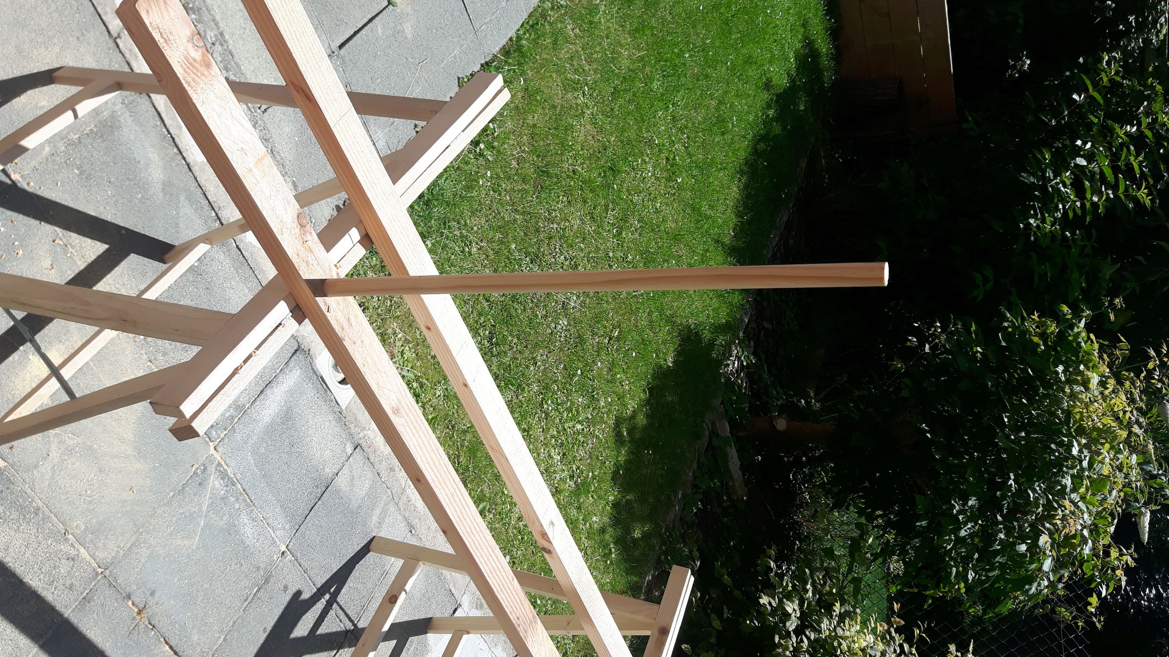 Simple Ladder Clothes Rack 6 Steps (with Pictures) Instructables