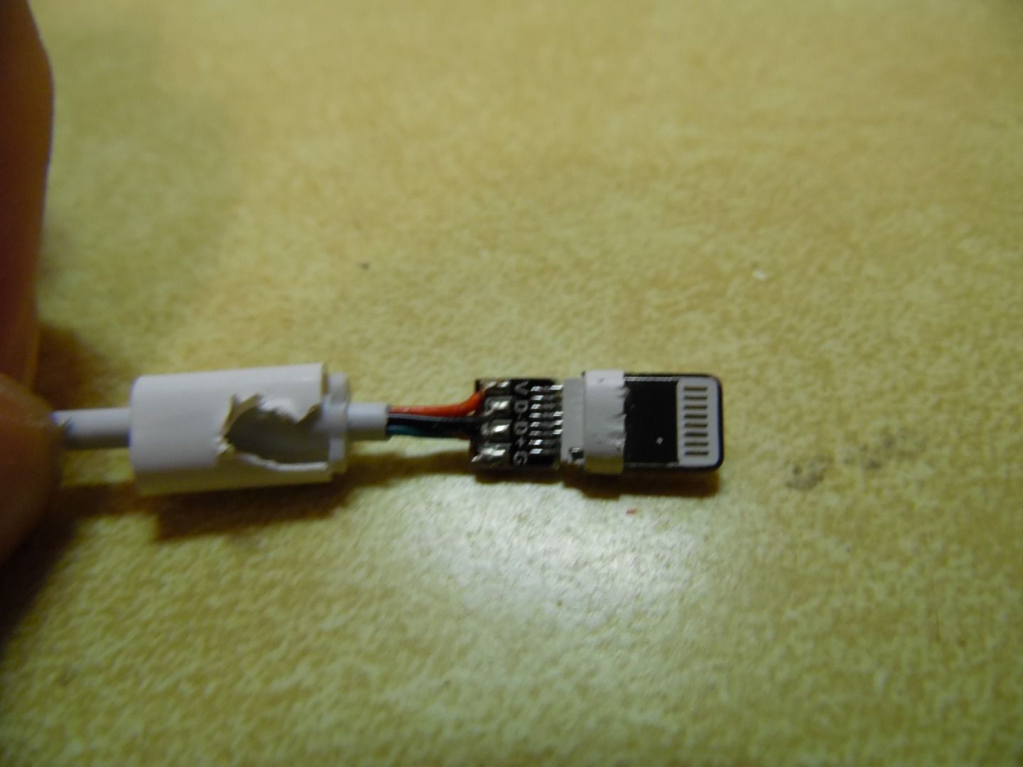 DIY Micro USB to Lightning Cable Adapter 4 Steps Instructables