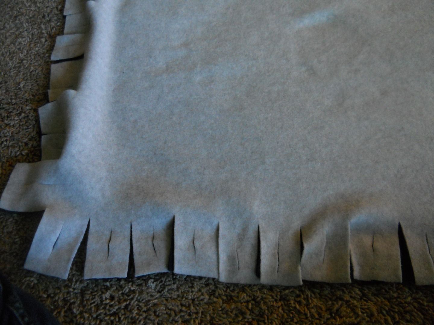 No Sew Braided Blanket 5 Steps Instructables