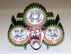 bright luxeon led bike light DIY Project DIY Project Image