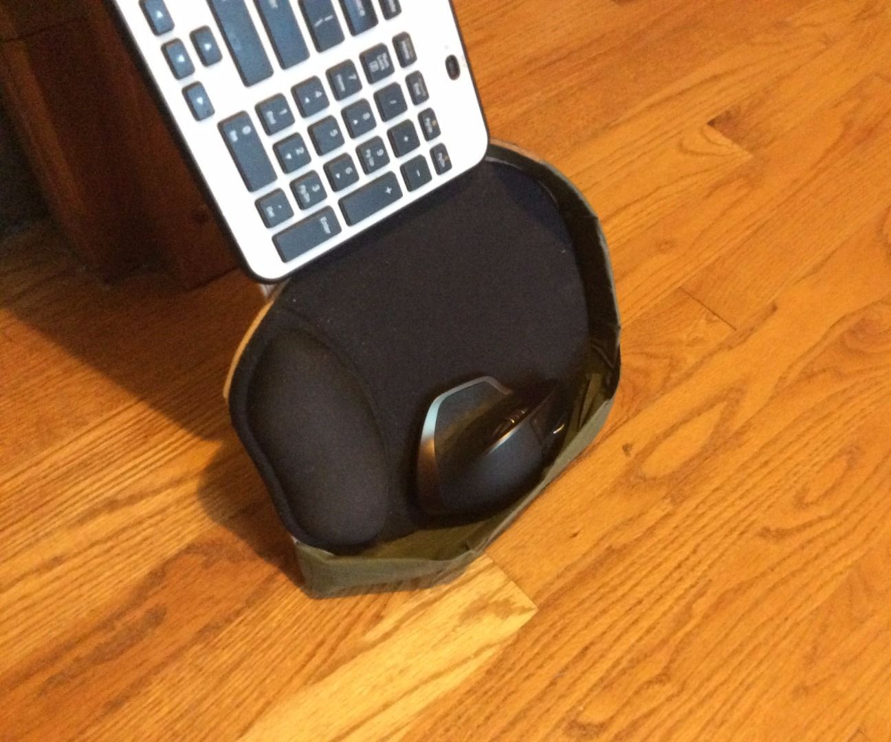 Couch KBM (keyboard/mouse on the couch)