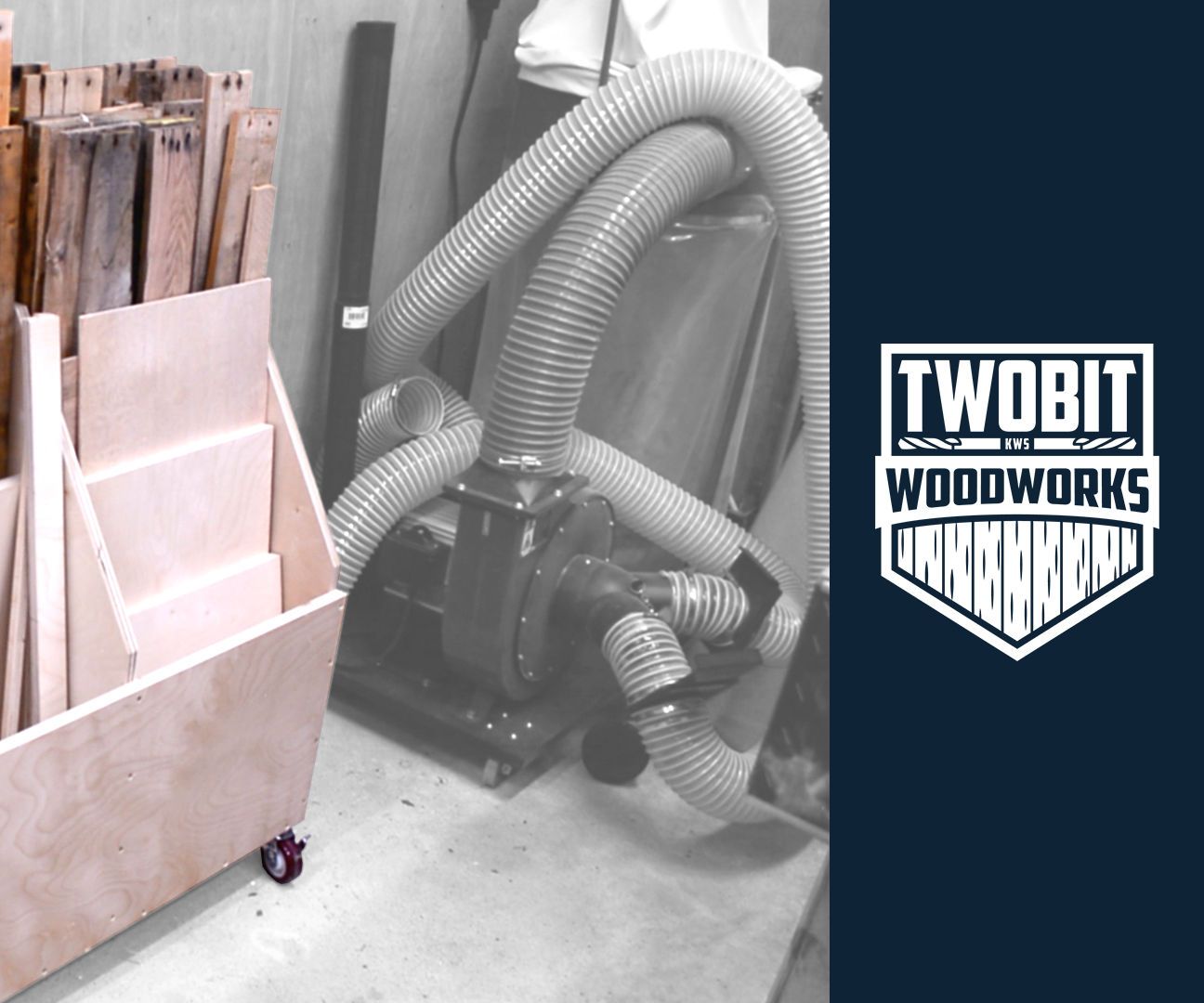 how to build a mobile scrap bin | diy woodworking shop project DIY Project DIY Project Image
