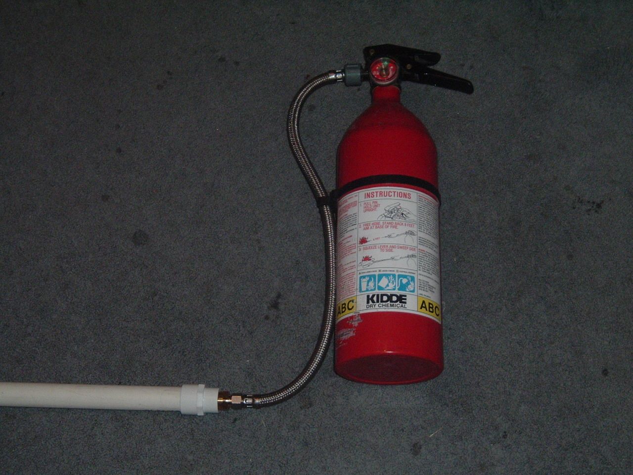 Fire Extinguisher Air Canon. 10 Steps Instructables