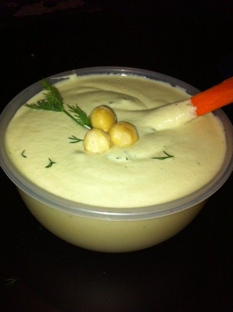 Raw Food Vegetable Dip