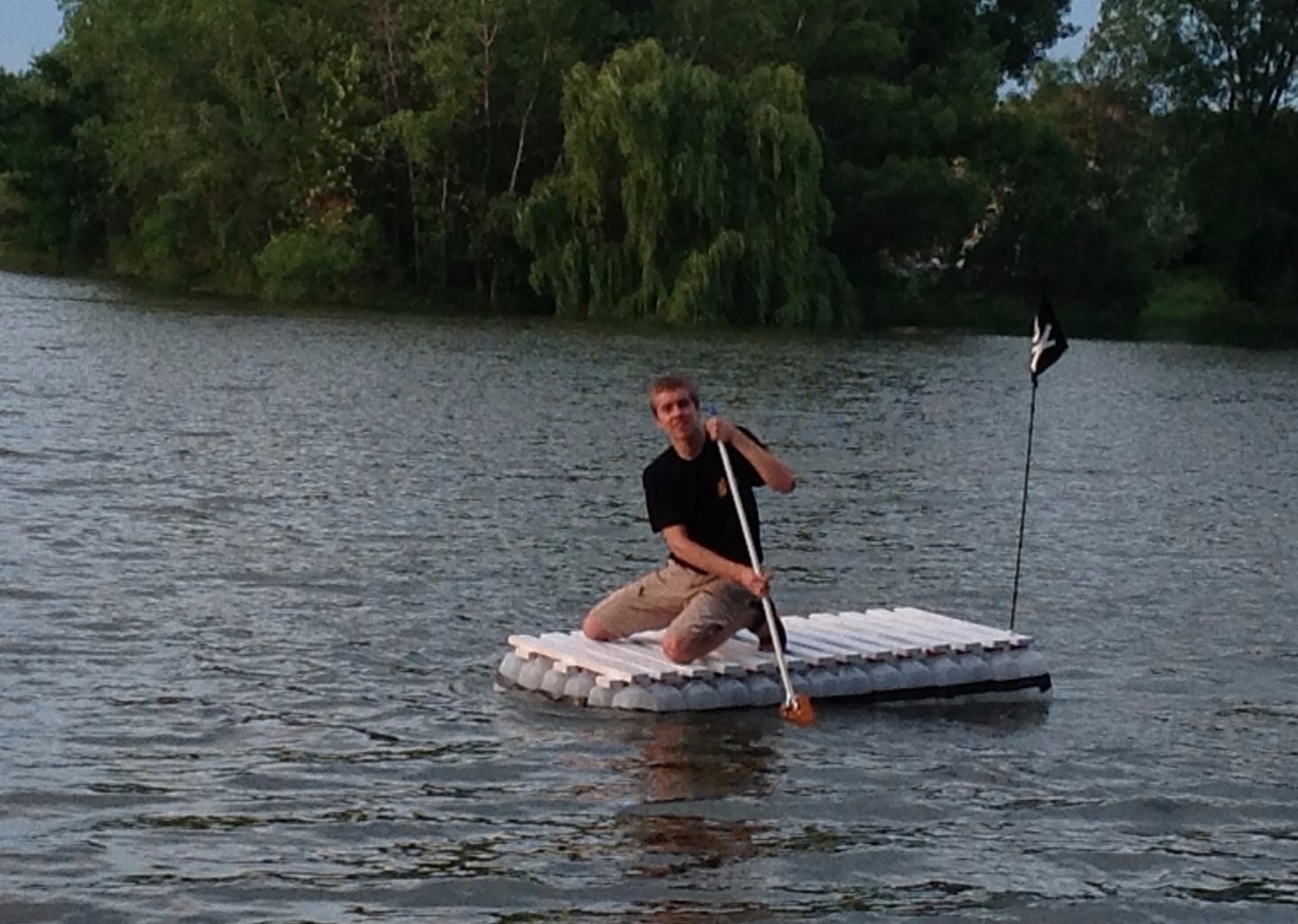 Build A Milk Jug Raft! : 9 Steps (With Pictures) - Instructables