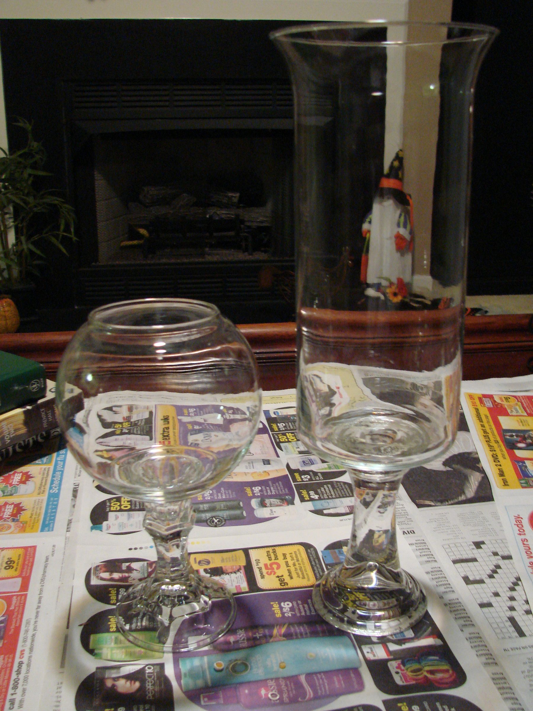 DIY Hurricane Vase 5 Steps Instructables