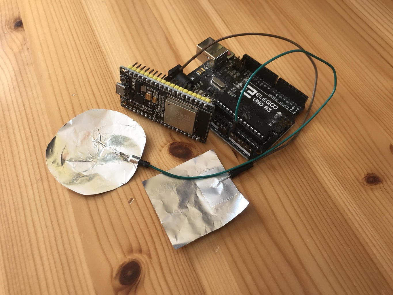 Arduino/ESP32 Capacitive Touch Sensor : 3 Steps (with Pictures ...