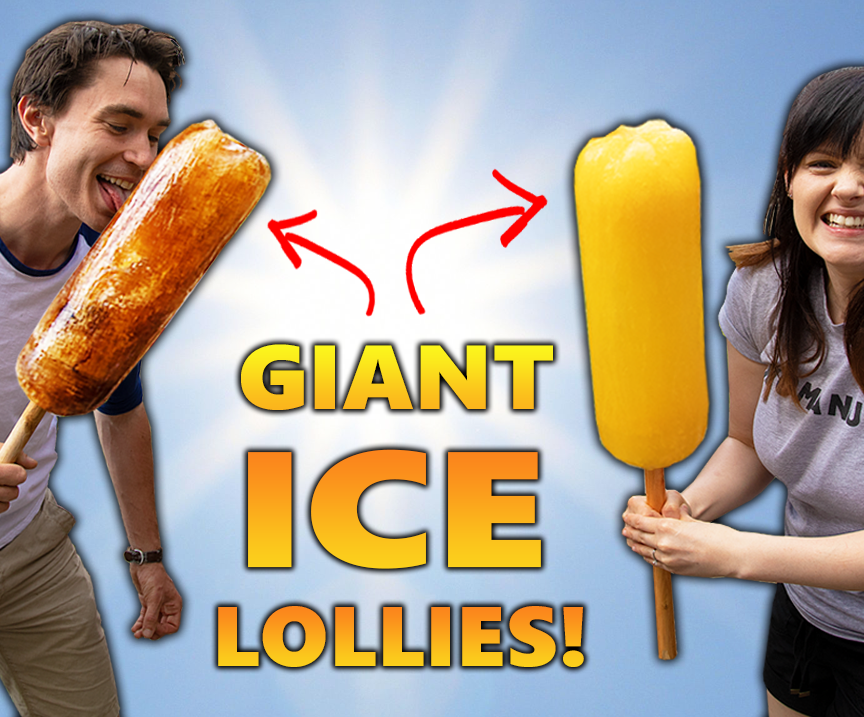 Giant Ice Lollies 5 Steps Instructables