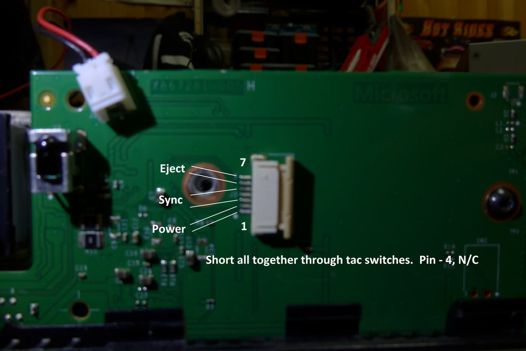 Xbox Front Panel Wiring Diagram - Modd3d Change Your Xbox Leds