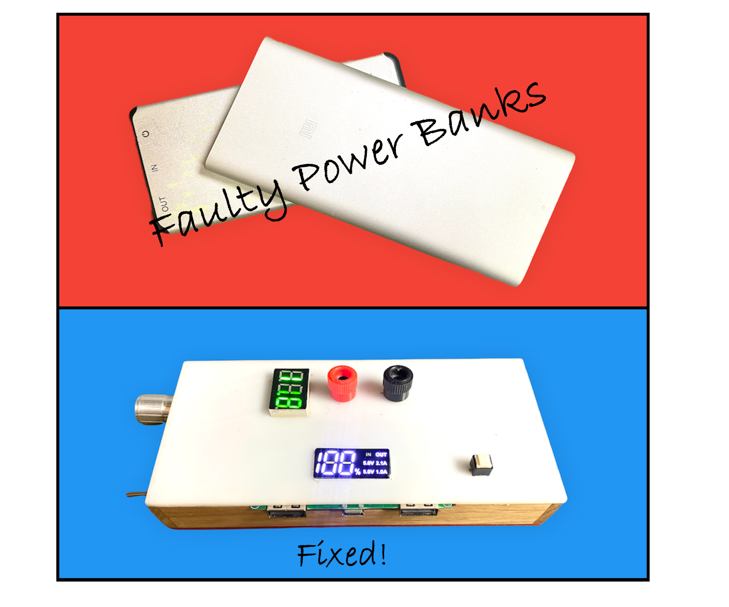 Re-purpose Broken Power Banks