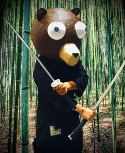 afro samurai costume