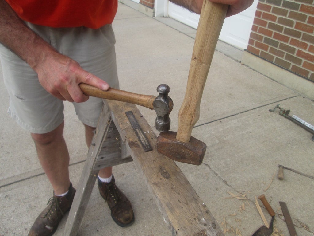 Hand Made Hammer Handle 12 Steps With Pictures Instructables