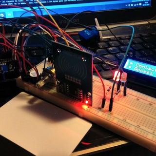 Security System and Access Control With Arduino and RFID : 6 Steps ...