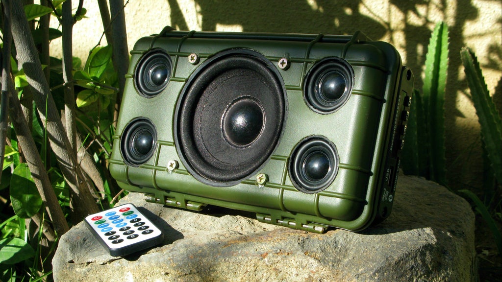 Diy Tough Bluetooth Boombox Lasts 20hrs 12 Steps With Pictures Instructables - Diy Bluetooth Speaker Ideas Diy Tough Bluetooth Boombox Lasts 20hrs 12 Steps With Pictures Instructables - Diy Bluetooth Speaker Ideas