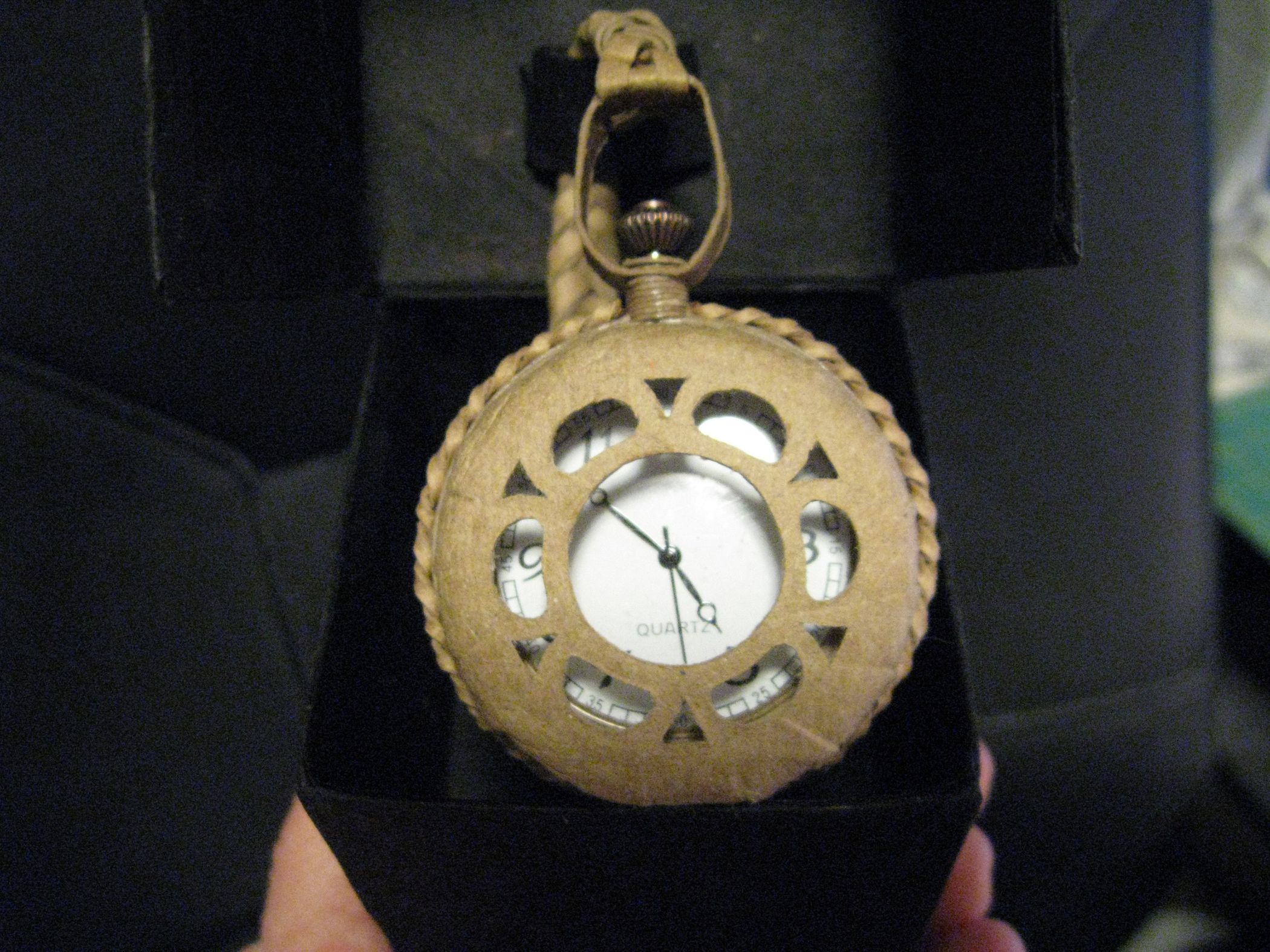 Cardboard Pocket Watch Stepbystep 7 Steps (with Pictures) Instructables