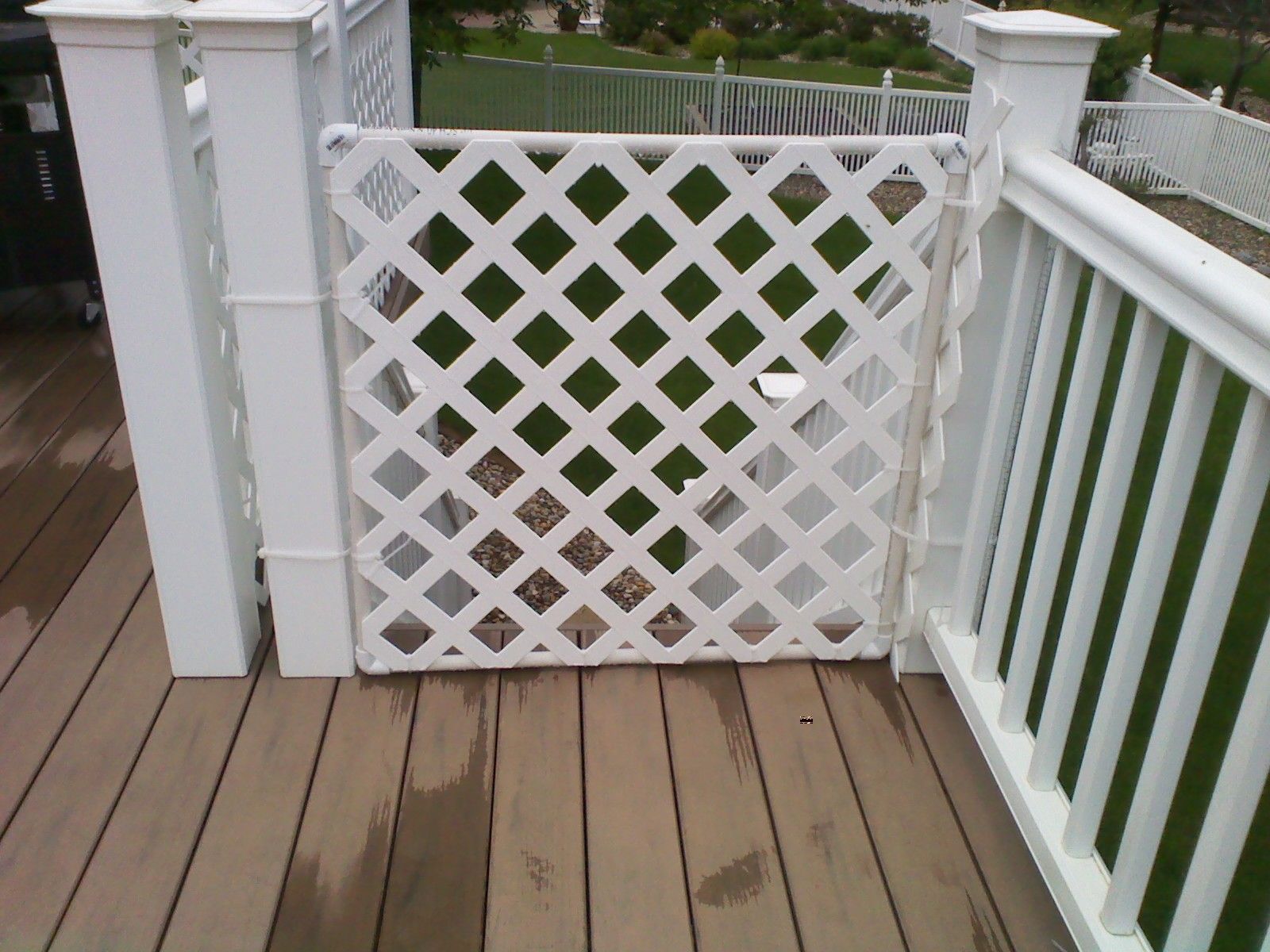 Simple Outdoor Deck Gate Instructables