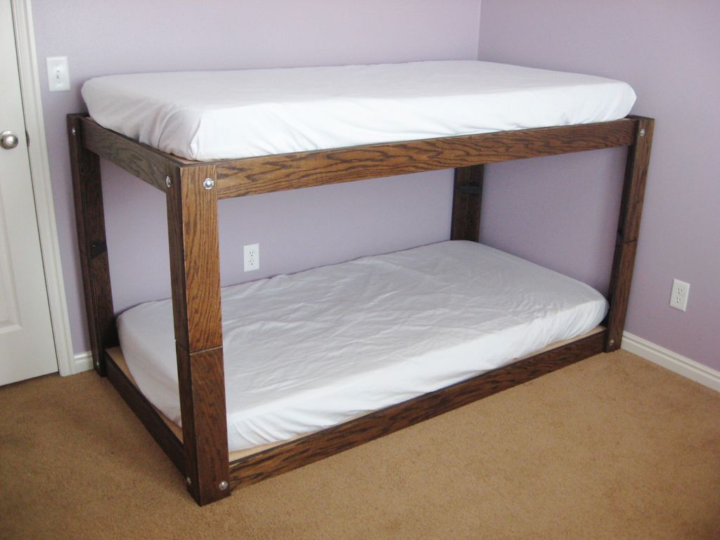 minimalist bunk bed 17 steps with pictures instructables