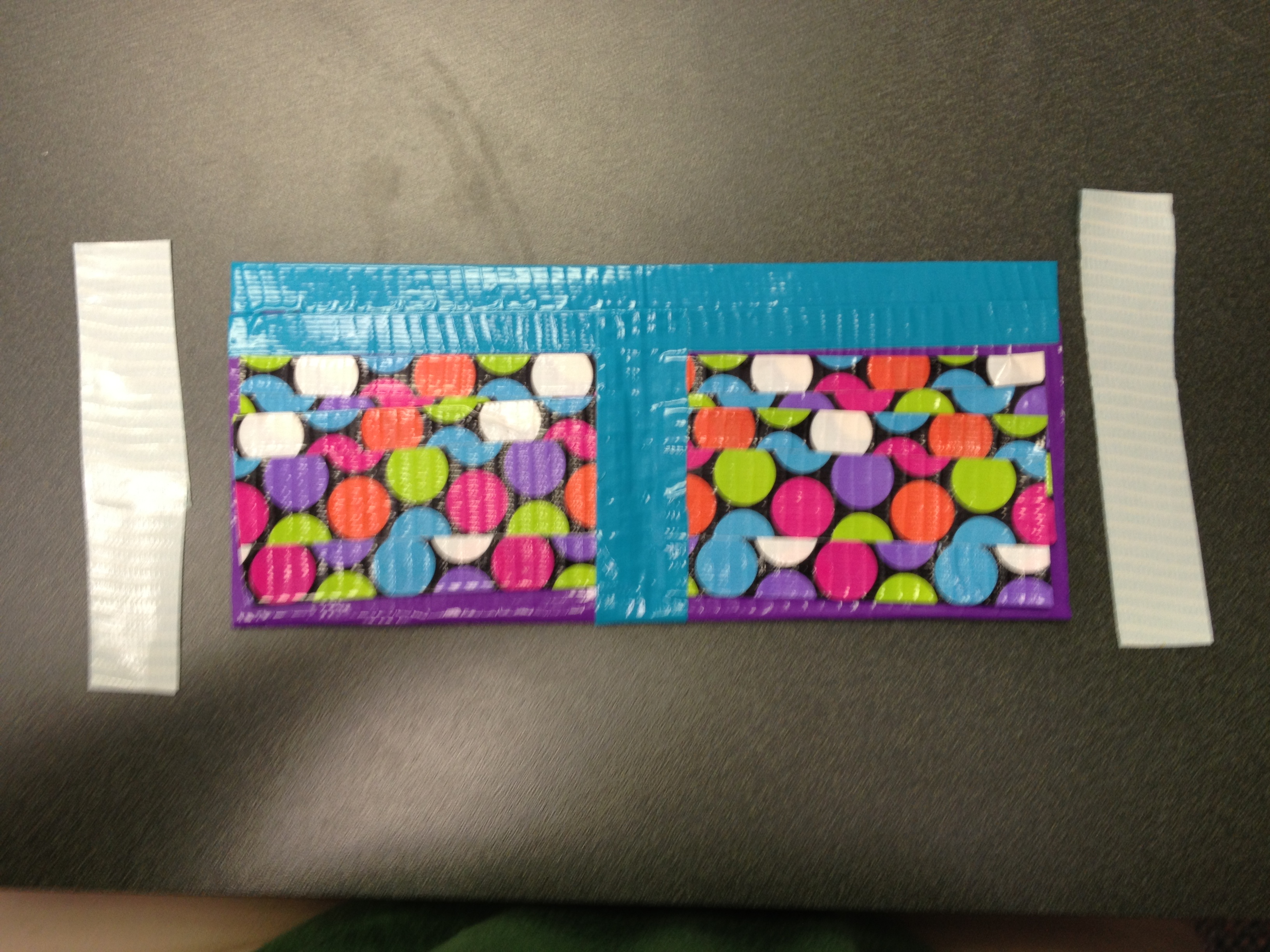 Easy Duct Tape Wallet 8 Steps Instructables