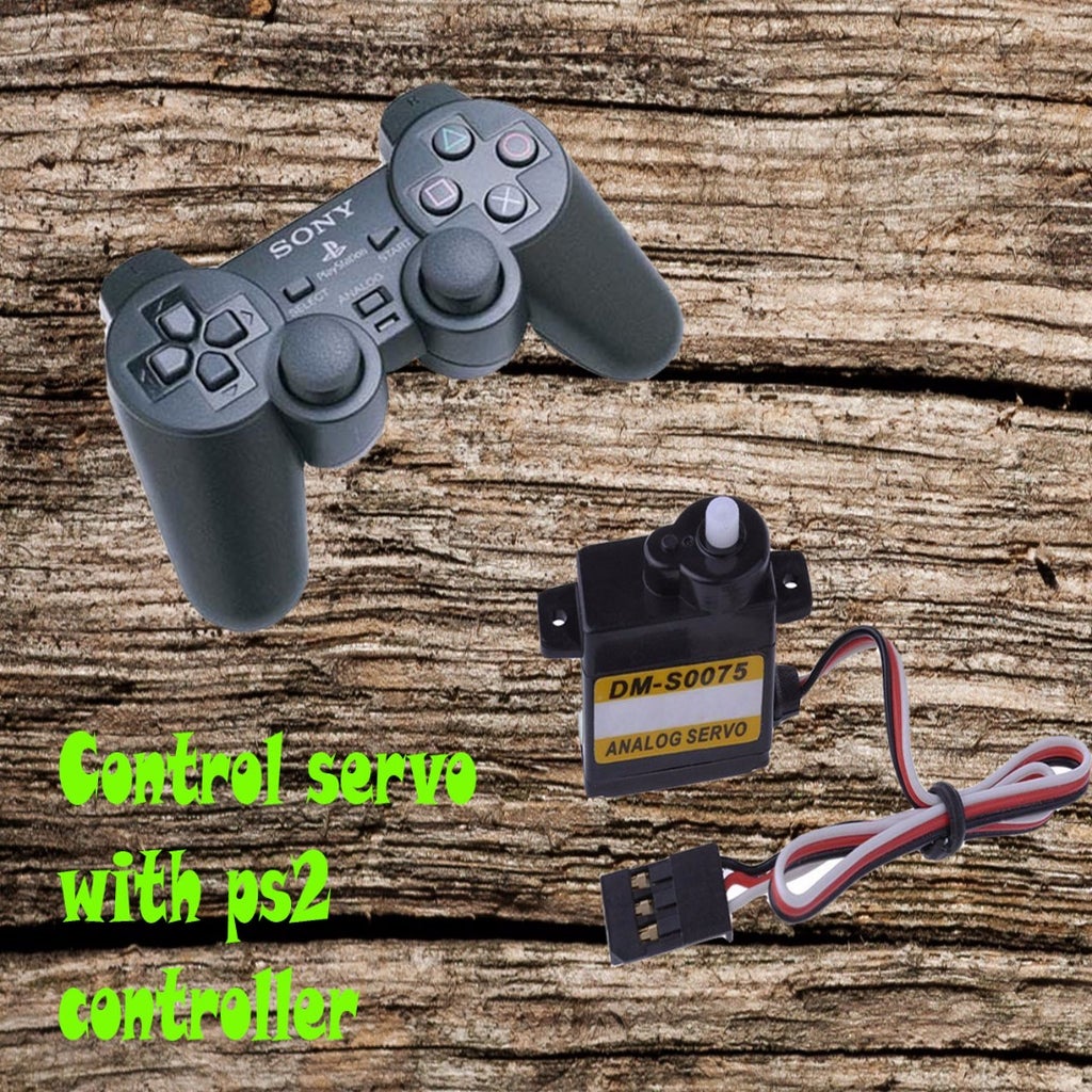 How To Control Servo With Play Station 2 Controller 5 Steps With Pictures Instructables How To Control Servo With Play Station 2 Controller 5 Steps With Pictures Instructables