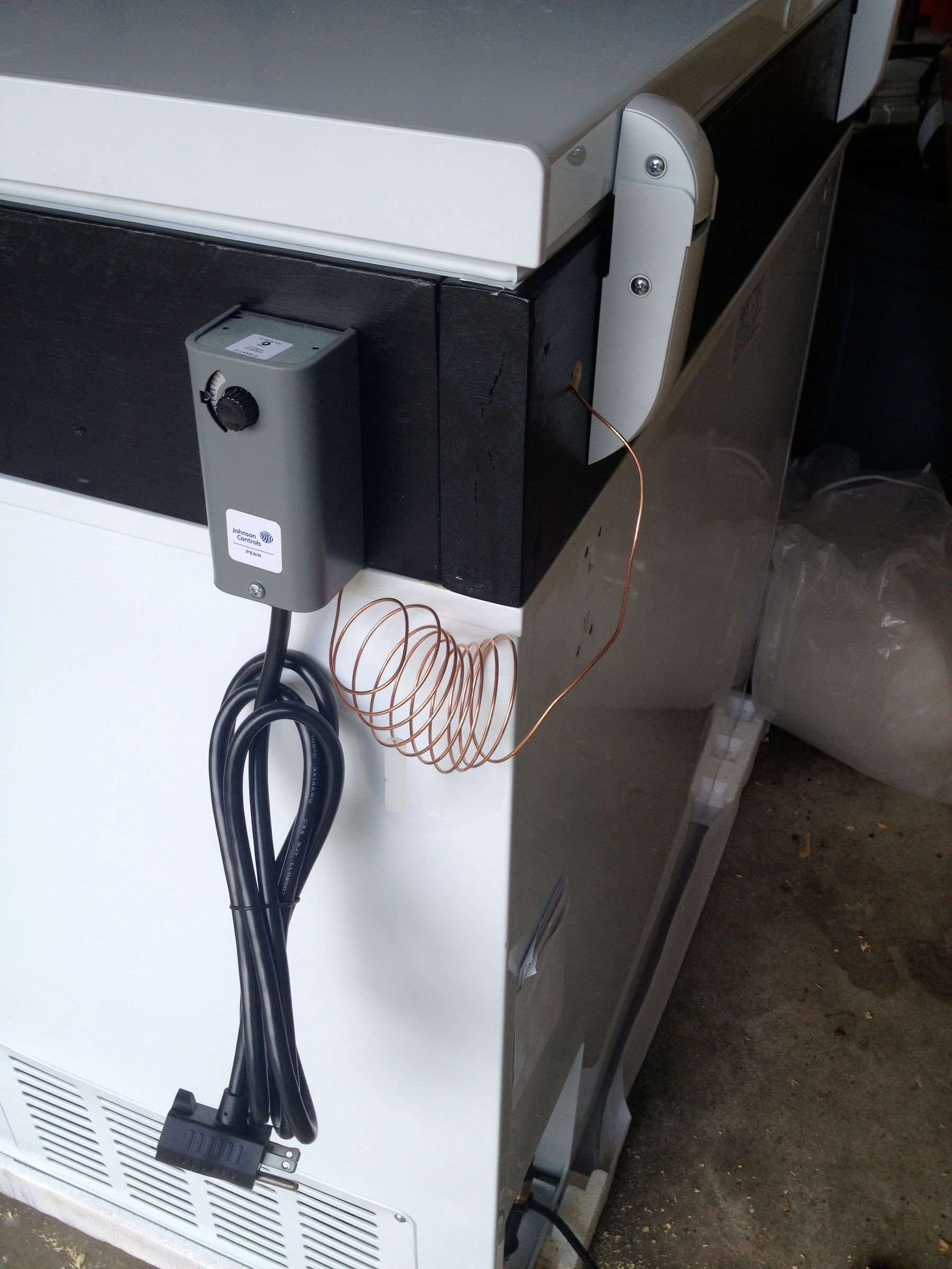 Chest Freezer Kegerator/Keezer and Building Cornhole Boards in the