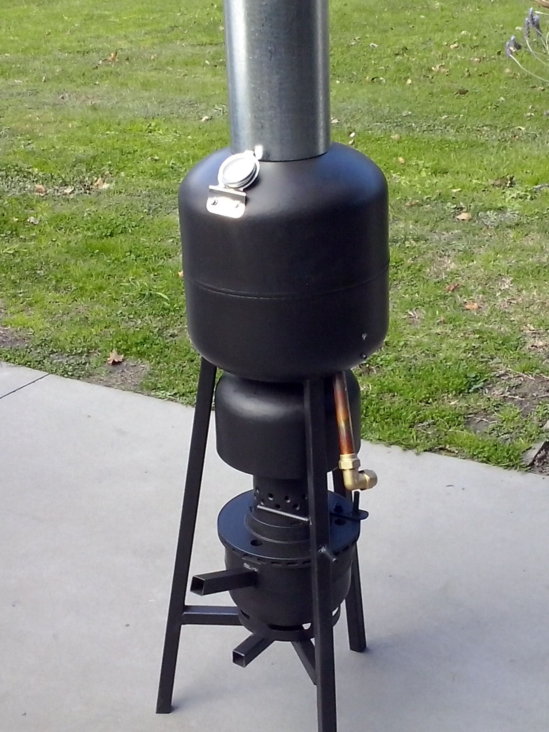 Homemade Waste Motoroil Burner Instructables